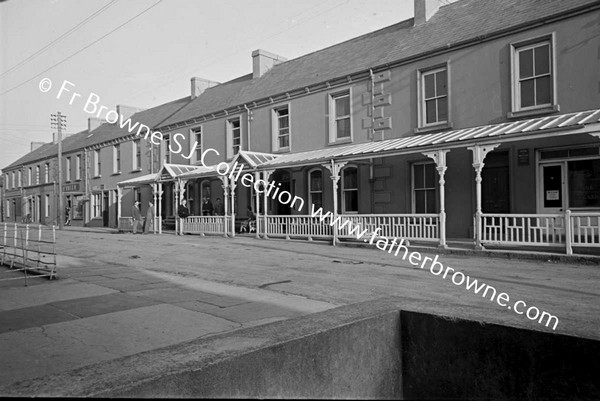 CENTRAL HOTEL  FRONT AND VERANDAH